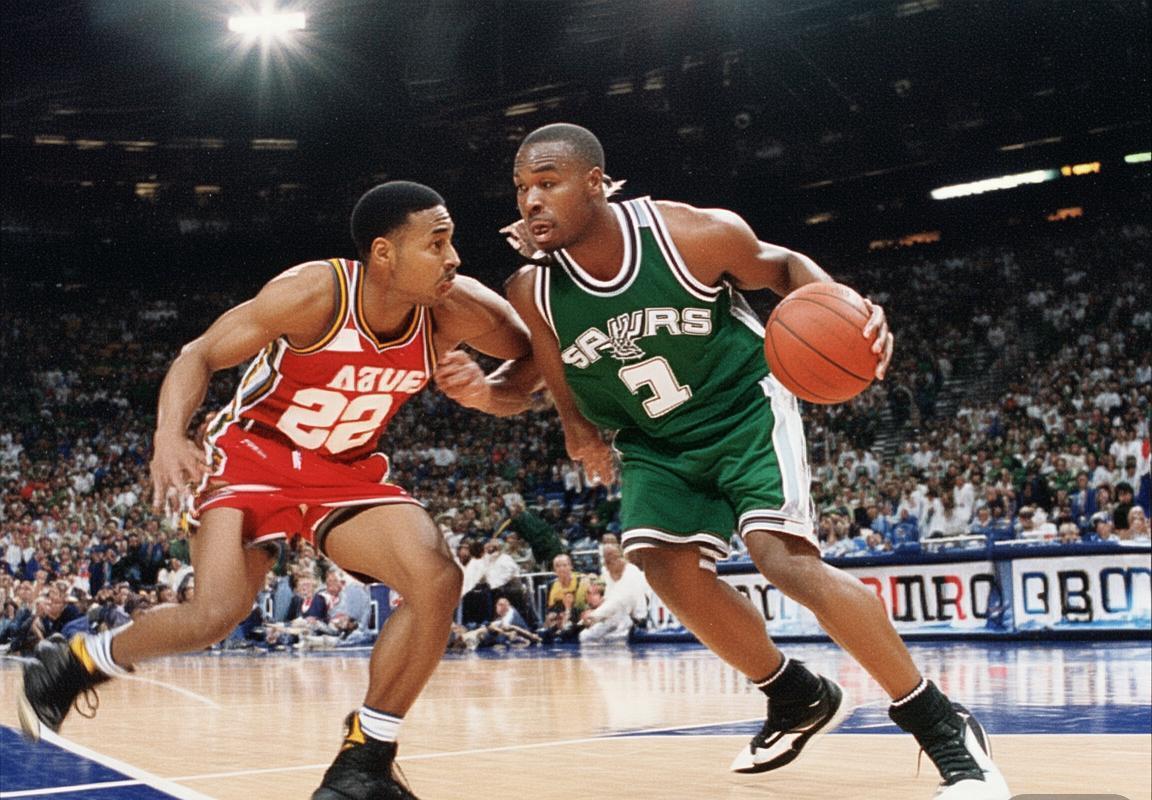 1997年NBA季后赛马刺对爵士经典对决回顾(图5)